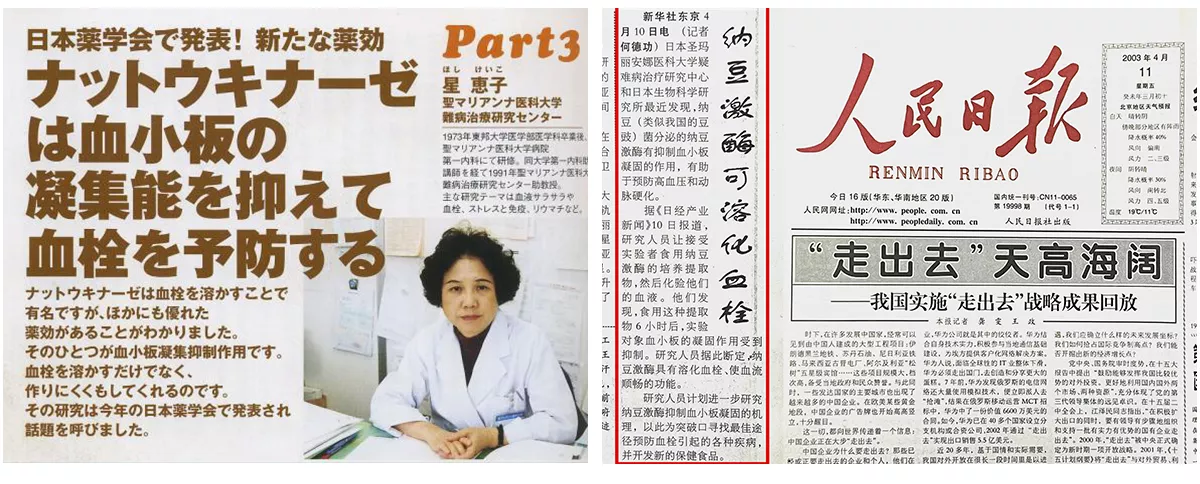 纳豆激酶NSKSD抑制血小板凝固和预防血栓形成临床研究报告